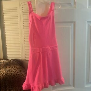 lululemon athletica Pink Kids Dress with attached shorts.